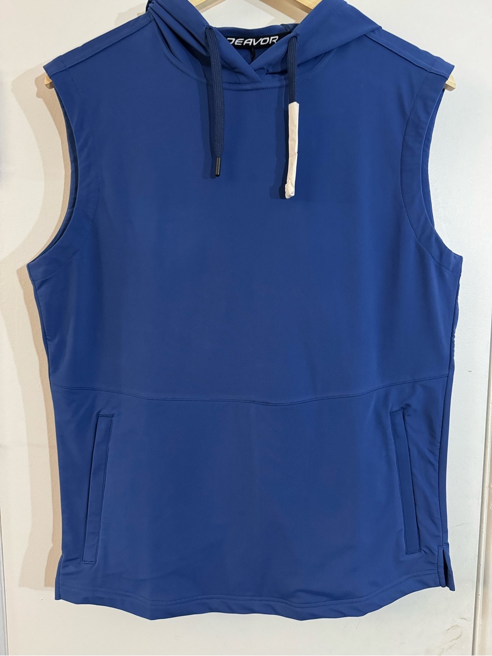 Endeavor Men's Sleeveless Hooded Polo